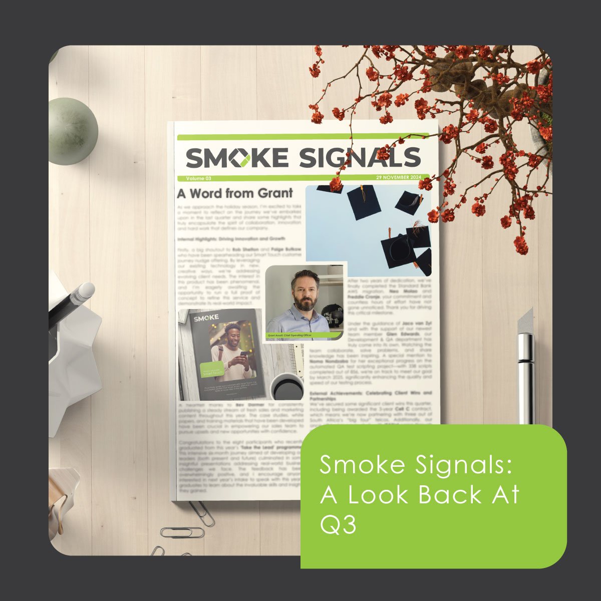 Smoke Signals: A look back at Q3