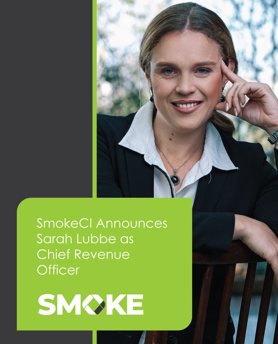 SmokeCI Announces Sarah Lubbe as Chief Revenue Officer